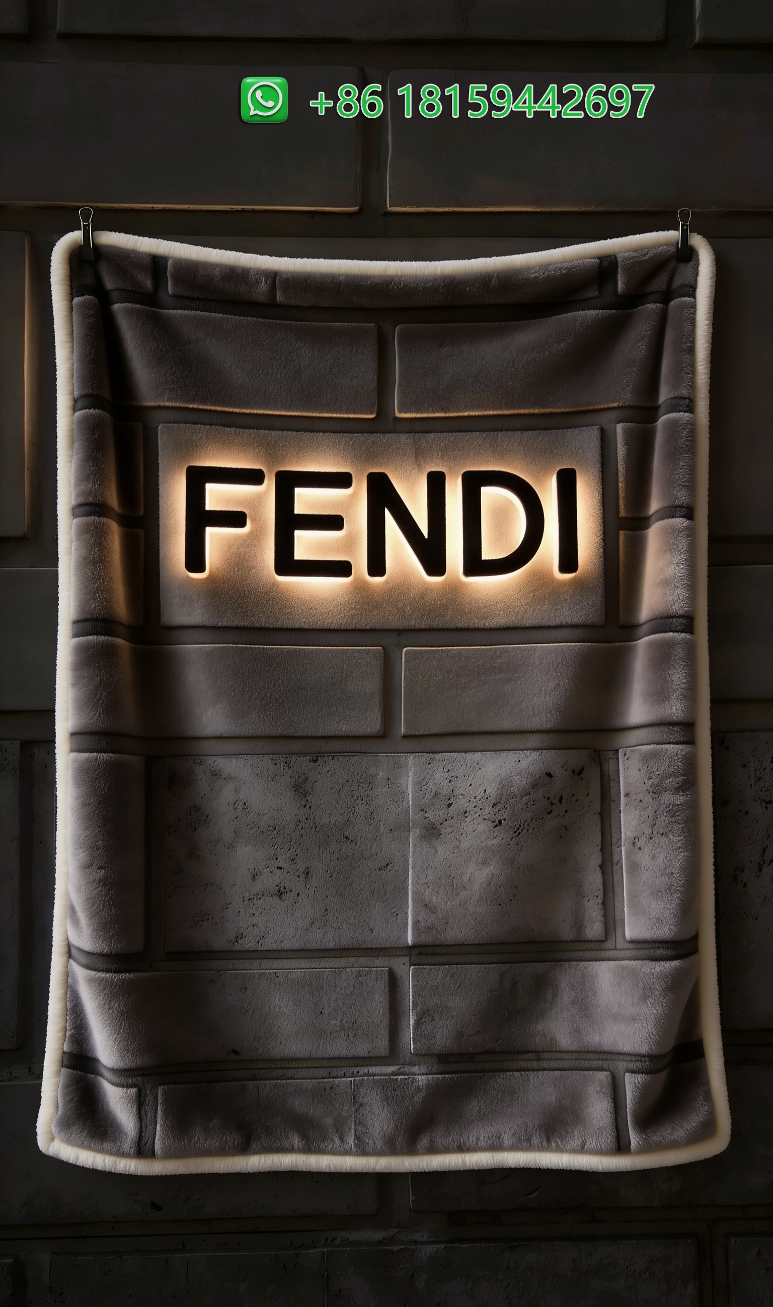 Fendi Throw Blankets